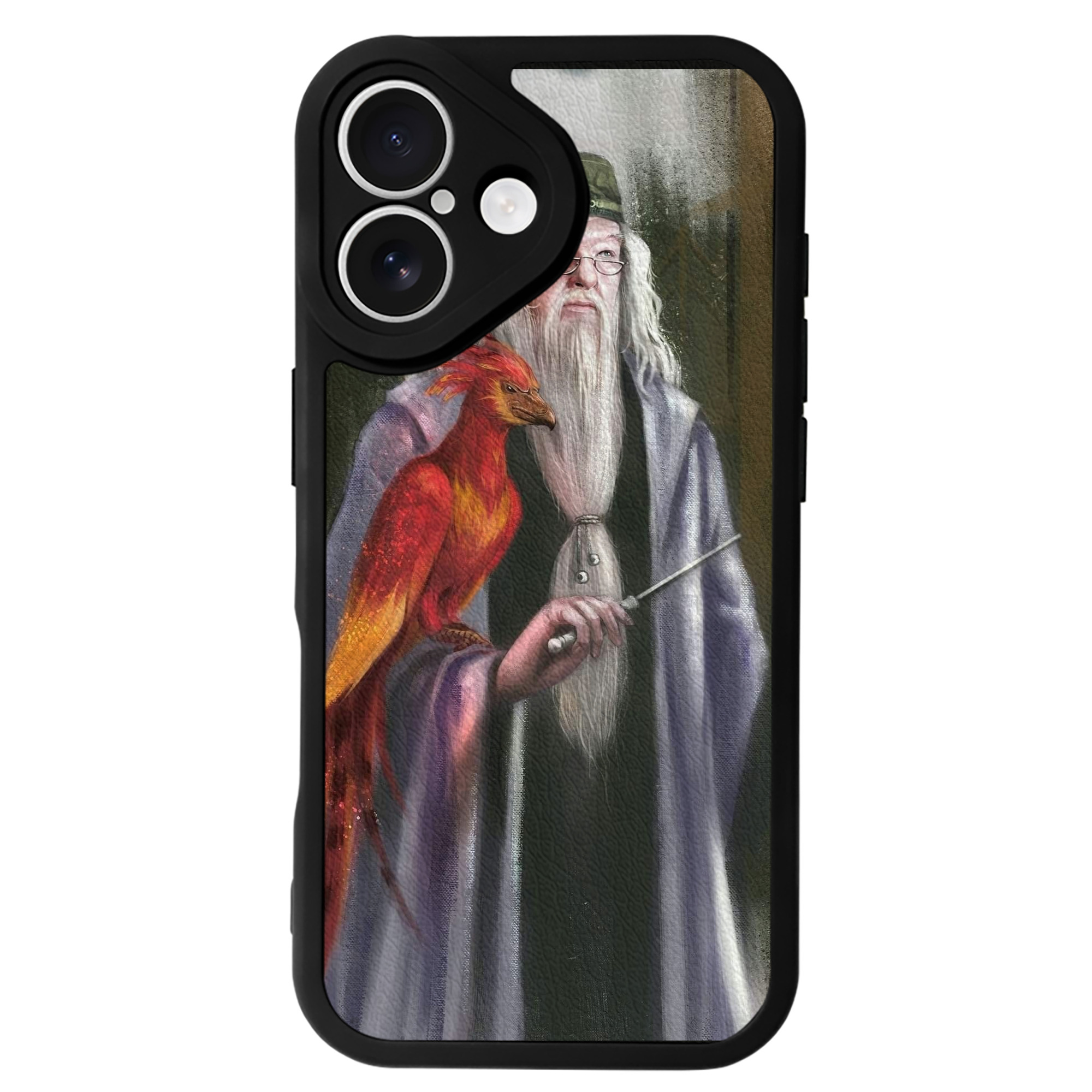 （画像用） Harry Potter ハリー・ポッターシリーズ 【iPhone 16シリーズ対応】シリコンスマホケース（レザー調） 材質：シリコン